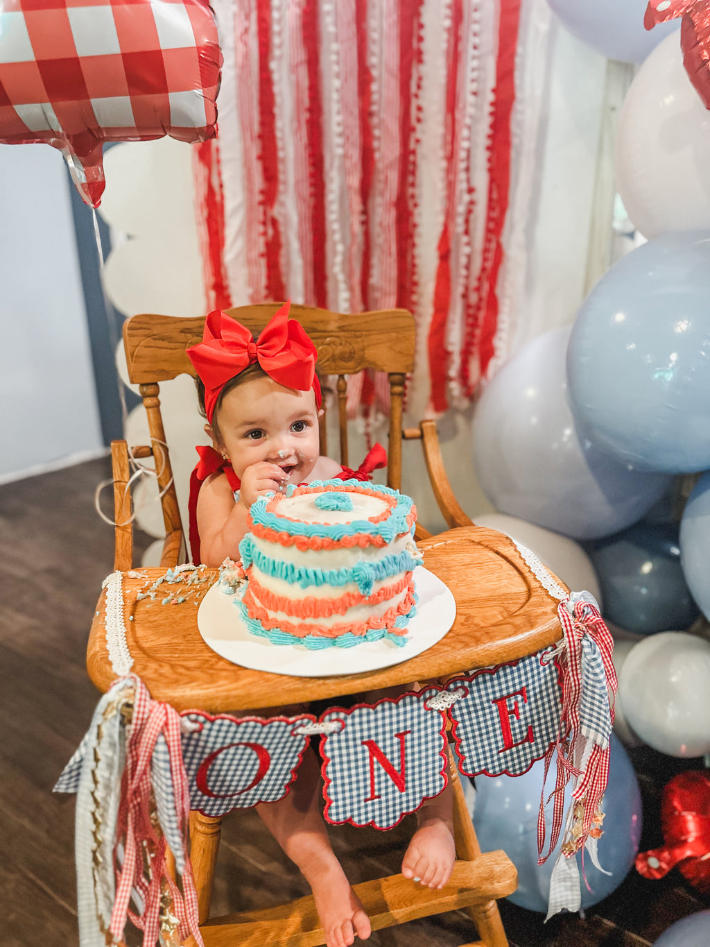 ONE birthday banner